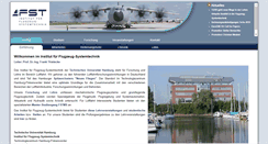 Desktop Screenshot of fst.tu-harburg.de